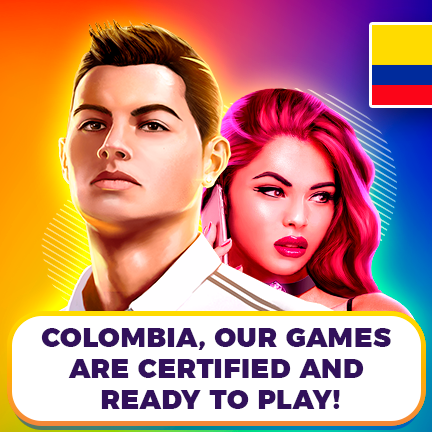 We're excited to share our games with Colombia!