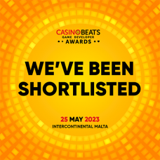 We've just been shortlisted for the Casino Beats Awards!