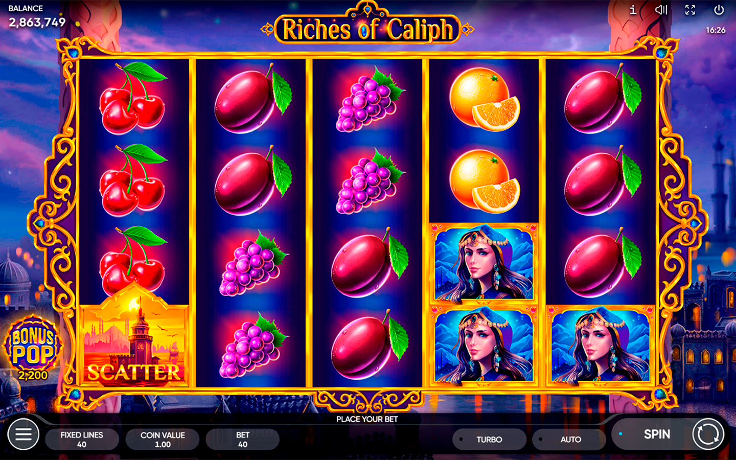 ONLINE SLOT GAMES SOFTWARE 2023 | Endorphina launches a new slot game Riches of Caliph!