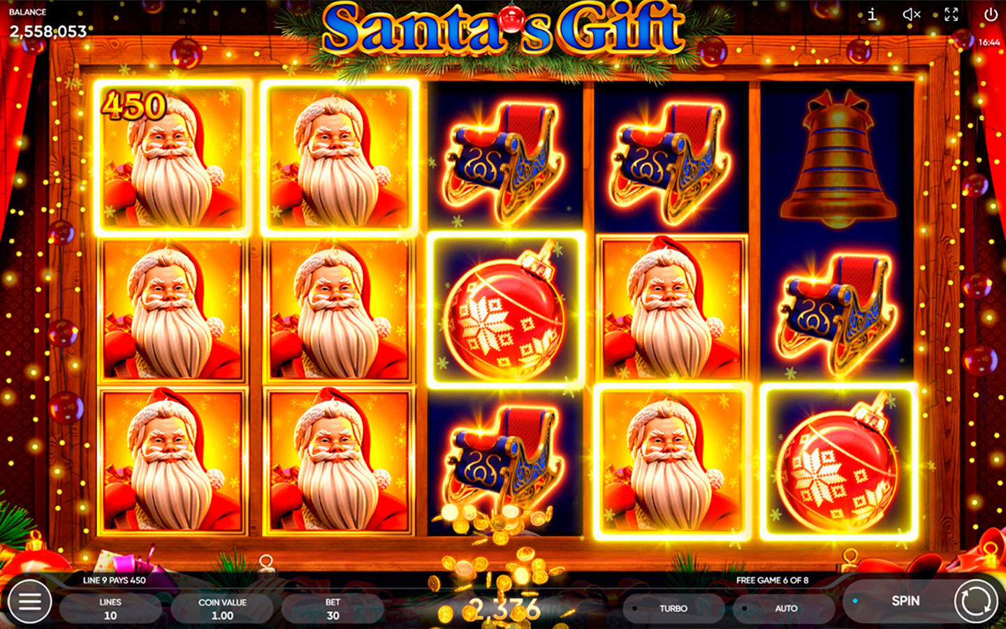 GAMBLING SOFTWARE PROVIDERS 2023  | New game release by Endorphina - Santa&#39;s Gift!