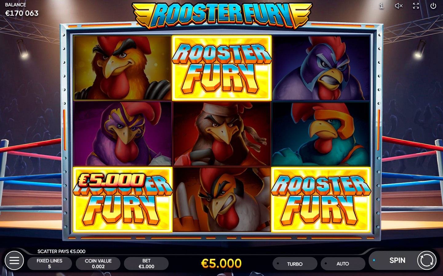 CASINO GAME PROVIDER | Try Rooster Fury game now!