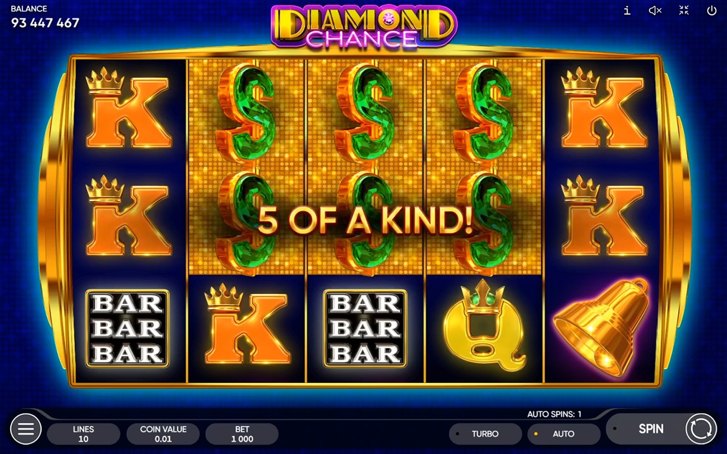 SLOT GAME SOFTWARE | Play Diamond Chance game now