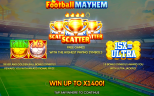 NEW SLOT GAME RELEASES | Football Mayhem is out now!